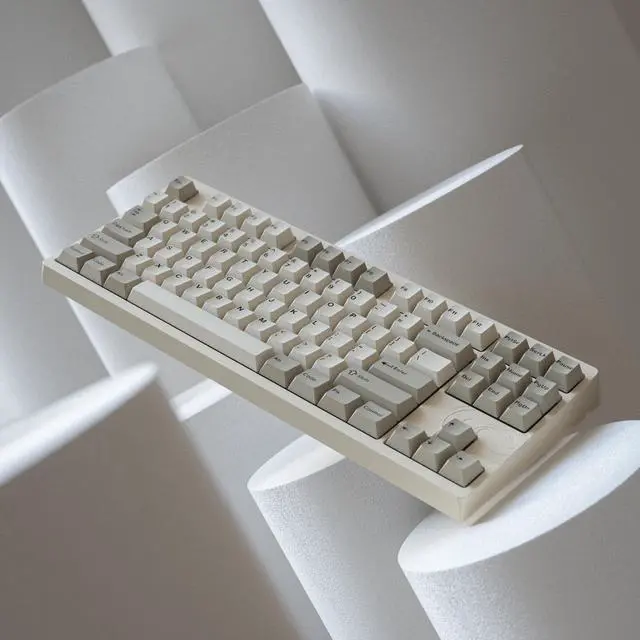 Alt view image 3 of 3 - VORTEXKEYBOARD Multix TKL, Autumn, Cherry Profile Double Shot keycap, Hot swappable, programable, Supports Mac and Windows(Gateron G Pro Red)