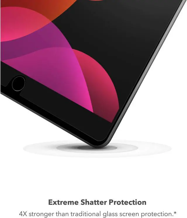 Alt view image 5 of 5 - ZAGG invisibleShield Glass Elite VisionGuard Screen Protector - for Apple iPad Air 10.9" (Gen 5, Gen 4) & iPad Pro 11" (Gen 4, 3, 2, 1) - Impact Protection, Scratch Resistant, Fingerprint Resistant