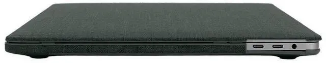 Alt view image 3 of 5 - Incase Textured Hardshell Woolenex - MacBook Pro 13 inch Case - 2020, 2019, 2018, 2017, 2016 - MacBook Case, Laptop Cover, Protective Hard Shell, Scratch Resistant, Lightweight - Forest Green