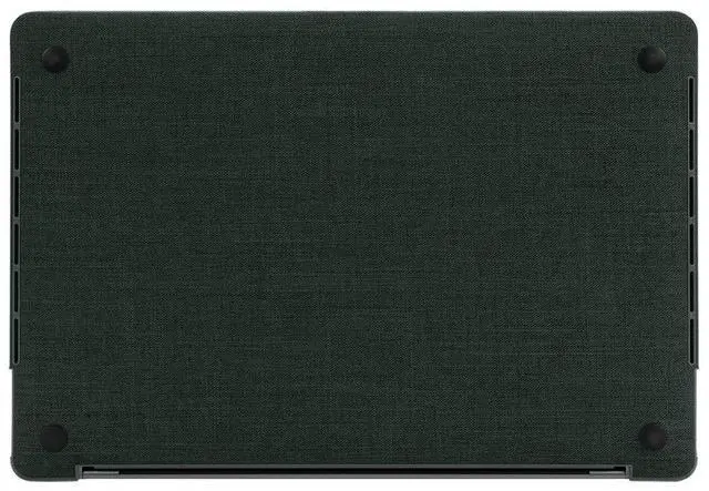 Alt view image 2 of 5 - Incase Textured Hardshell Woolenex - MacBook Pro 13 inch Case - 2020, 2019, 2018, 2017, 2016 - MacBook Case, Laptop Cover, Protective Hard Shell, Scratch Resistant, Lightweight - Forest Green