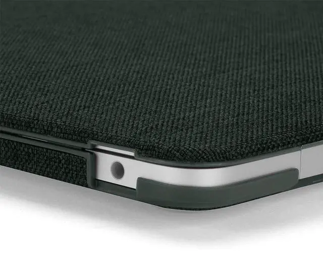 Alt view image 5 of 5 - Incase Textured Hardshell Woolenex - MacBook Pro 13 inch Case - 2020, 2019, 2018, 2017, 2016 - MacBook Case, Laptop Cover, Protective Hard Shell, Scratch Resistant, Lightweight - Forest Green