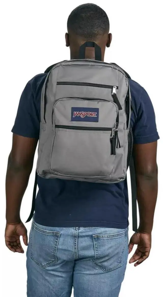 Alt view image 3 of 4 - JansSport Pack BIG STUDENT GRAPHITE GREY