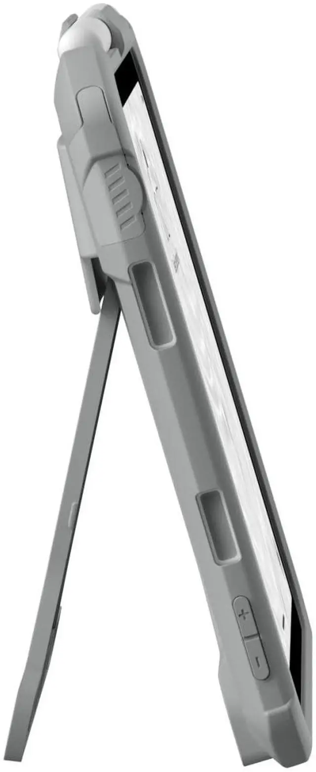 Alt view image 5 of 5 - URBAN ARMOR GEAR UAG Designed for iPad mini A17 Pro Case (7th Gen, 2024) A2993 A2995 A2996 8.3" Scout Healthcare with Hand Strap, Kickstand & Pencil Holder Rugged MIL-STD Protective Cover, White Gray