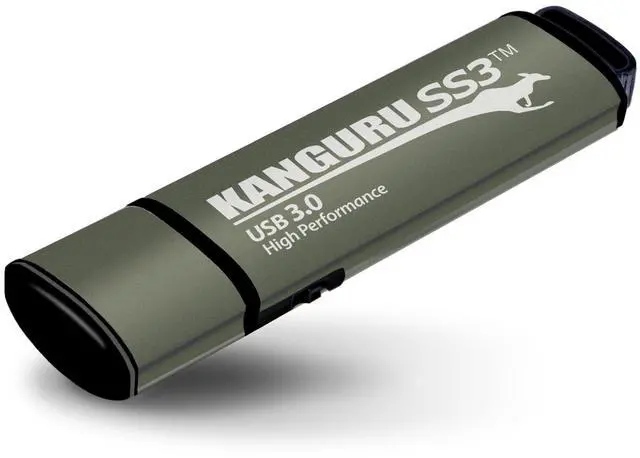 Main image of Kanguru SS3  64GB USB Flash Drive - Physical Write Protect Switch  SuperSpeed USB 3.0 - Portable