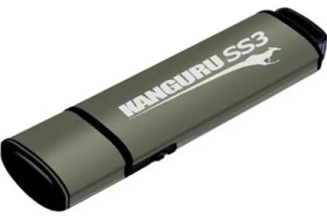 Alt view image 2 of 3 - Kanguru SS3  64GB USB Flash Drive - Physical Write Protect Switch  SuperSpeed USB 3.0 - Portable