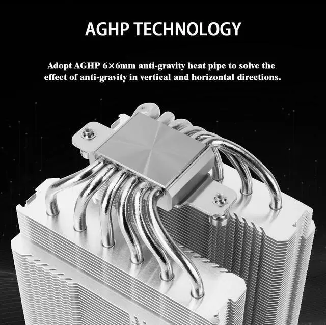 Alt view image 2 of 5 - Thermalright Peerless Assassin 120 Digital Black CPU Air Cooler, Digital Screen Top Cover,6 Heatpipes Computer CPU Cooler, for AM4/AM5,Intel LGA1700/1851/1150/1151/1200, PC Cooler-Black