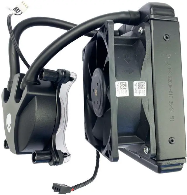 Alt view image 4 of 4 - BestParts New 95W CPU Liquid Water Cooling Fan Cooler Compatible with Dell Alienware Aurora R6 R7 R8 R9 R10 R11 R12 Desktop PP749 MH0HN