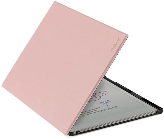 Main image of CoBak Case for Remarkable Paper Pro Color Tablet 11.8" 2024 Released- Smart Auto Sleep/Wake Folio Lightweight Protective Cover with Built-in Pen Holder and Nibs Holder (Rosegold)