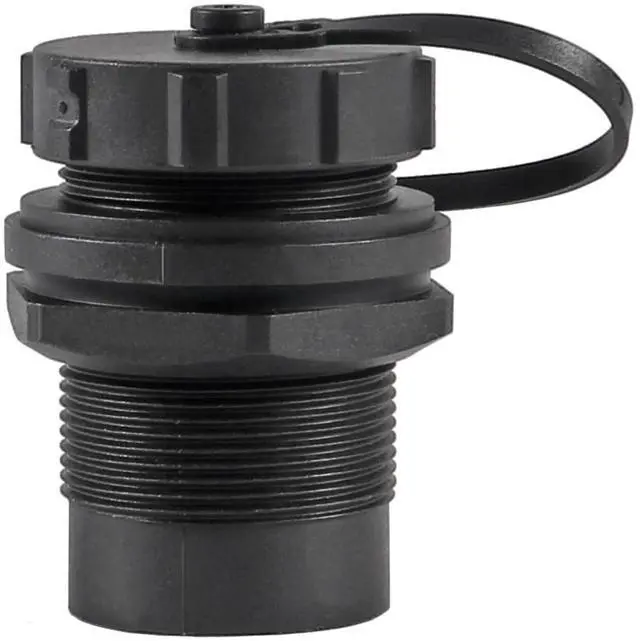 Alt view image 2 of 5 - 10Pcs RJ45 Connector CAT6 8P8C Panel Mount Shielded Ethernet LAN Bulkhead Ethernet Cable Coupler Extension Adapter Double Head Female to Female with Waterproof/Dust Cap