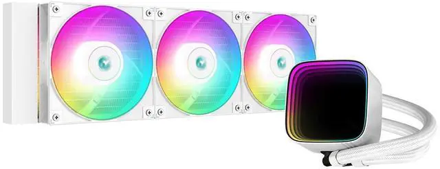 Main image of LS720 SE CPU Liquid Cooler 360mm,5v 3pin ARGB 120mm Fans LS720SE CPU Water Cooler Infinity Mirror Block for AMD AM4/AM5 LGA 1851/1700/1200.