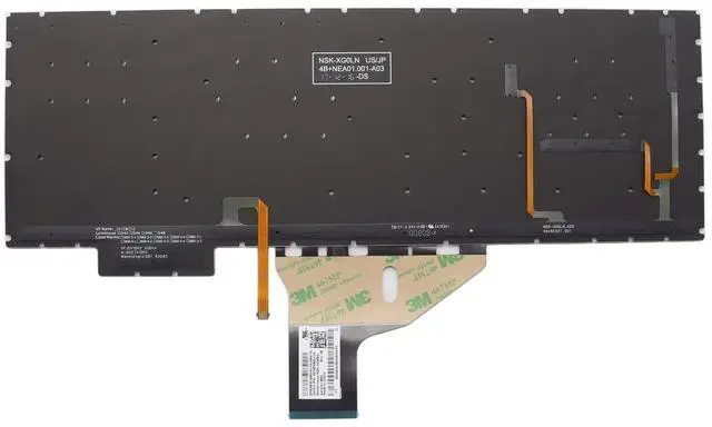Alt view image 2 of 2 - New Replacement for HP Omen 15-CE 15-CE000 15-CE010CA 15-CE020CA 15-CE051NR 15-CE0US 15-ce001la 15-ce002la Keyboard Backlit US