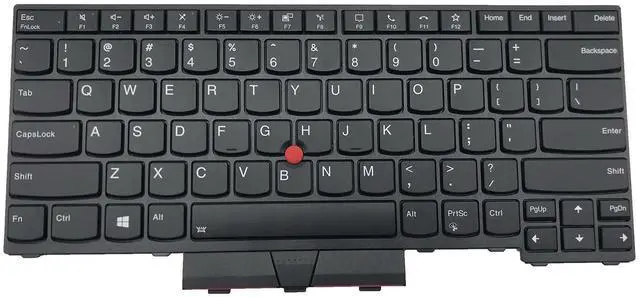 Alt view image 2 of 5 - USA US Layout New laptop keyboard for Lenovo IBM Thinkpad L14, L14 gen 1 Black with backlight and frame
