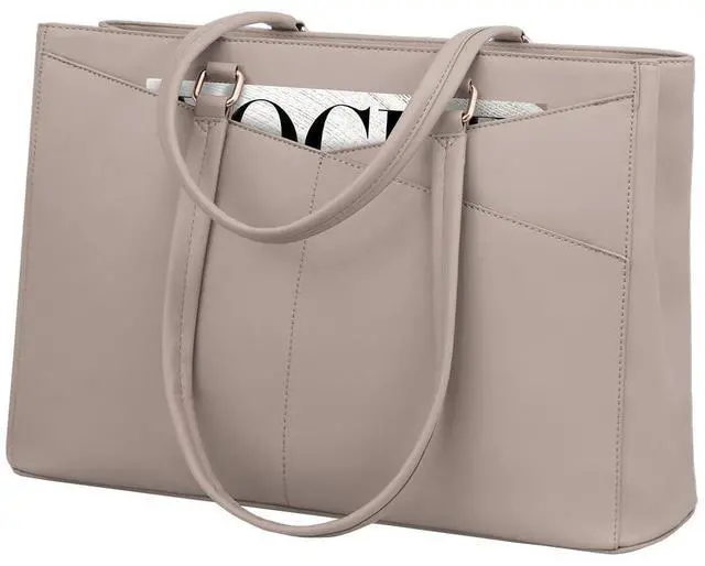 Main image of LOVEVOOK Laptop Tote Bag for Women, Office Work Bag Briefcase fit for 15.6 inch Laptop, Large Capacity Teacher Computer Bag Handbag