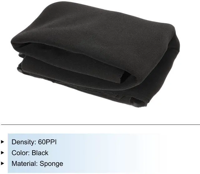 Alt view image 3 of 4 - MECCANIXITY 2M x 1M Computer Mesh Sponge, 79"x 39" PC Case Fan Cooler Dust Filter Dustproof Cover Computer Mesh for Case Dustproof Cover Chassis
