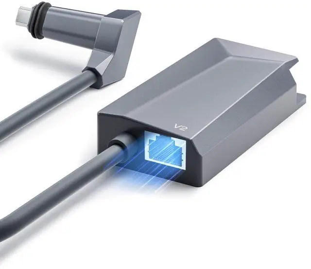 Main image of New-Gen Starlink Ethernet Adapter for Gen 2 Rectangle Dish - Satellite Internet Fast & Stable Wired External Network Connection