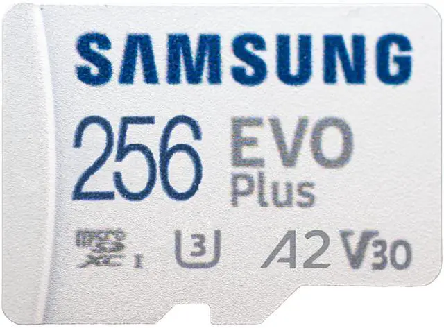 Alt view image 3 of 4 - Samsung 256GB Micro SDXC EVO Plus Memory Card for Tablets Compatible with Samsung Galaxy Tab S9 FE and FE+ (MB-MC256SA) U3 C10, A2 V30 Bundle with 1 Everything But Stromboli SD & MicroSD Card Reader