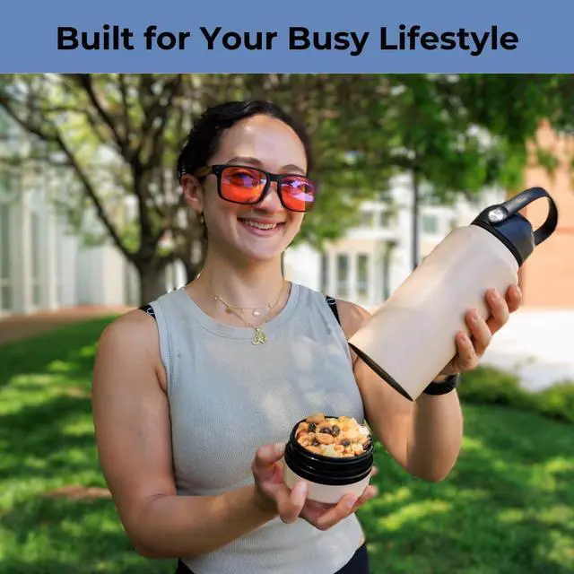 Alt view image 5 of 5 - VisionGuard Blue Light Blocking Glasses For Men/Women Anti-Fatigue Computer Monitor Gaming Glasses Reduce Eye Strain Game Glasses