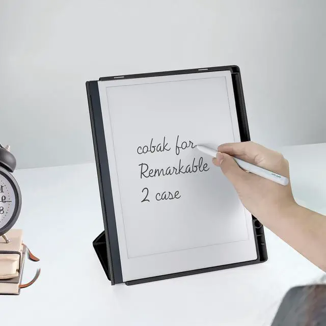 Alt view image 3 of 5 - SSS·GRGB Case for 10.3" Remarkable 2 Tablet, with Pen Holder and Multi-Angle Foldable Stand Feature, Compatible with Remarkable 2 Paper Tablet 10.3" 2020 Released