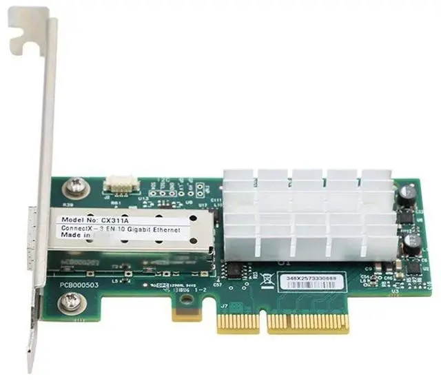 Alt view image 2 of 4 - SXTAIGOOD MCX311A-XCAT ConnectX-3 EN 10G Ethernet 10GbE SFP+ PCI-E NIC