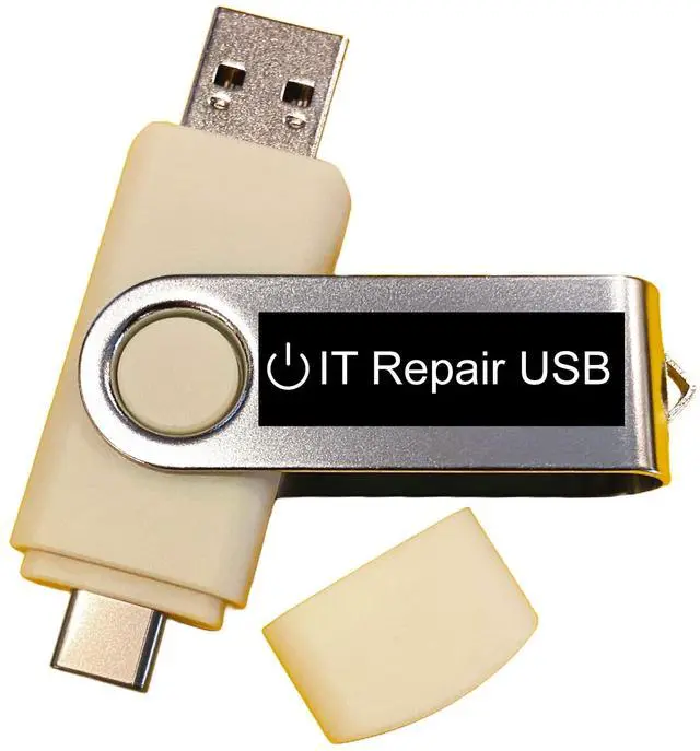 Main image of Computer IT Repair - Windows Antivirus Hard Drive Data File Recovery Password Reset Tools Utilities Drivers Live Bootable Boot USB Flash Thumb Drive