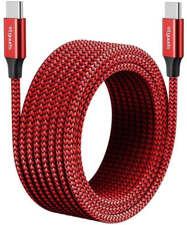 Main image of etguuds [30ft/9m] USB C Cable, Extra Long USB-C to USB-C Cable Fast Charging, Type C 2.0 to Type C Cable PD Charger Power Cord for Galaxy pad Pro Switch Pixel & USB-C Phone Tablet Laptop