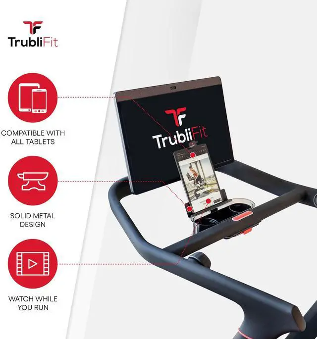 Alt view image 5 of 5 - Dual Fan and iPad Holder Bundle for The Peloton Tread - Tablet Mount and Custom Fan for Peloton Treadmill - Accessories Set for The Peloton Tread