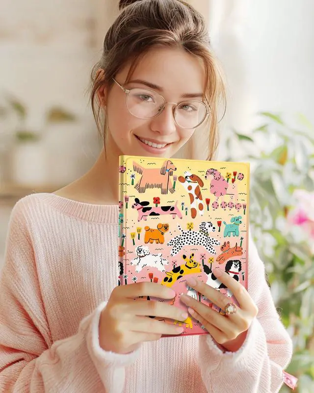 Alt view image 3 of 5 - Wazzasoft for iPad 9th/8th/7th/Air 3rd Generation/Pro 10.5 Inch Case Keyboard Pencil Holder Folio Tablet Cover Women Girl Cute Girly Teen Kawaii Dogs Unique Design for Apple 10.2 & 10.5 Inch
