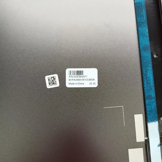 Alt view image 5 of 5 - Replacement Laptop LCD Back Cover Top Case Rear Lid for Lenovo ideapad Flex 5-15IIL05 5-15ITL05 5-15ALC05 5CB0Y85681 5CB1B02477 Grey