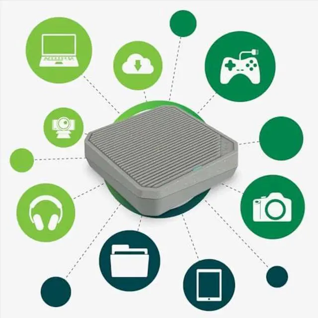 Alt view image 5 of 5 - Acer Connect Vero W6m Wi-Fi 6E Mesh Router | Tri Band AXE7800 (2.4GHz/5GHz/6GHz) | Gigabit Speed (Up to 7.8Gbps) | Optimized Connectivity for PC or Console | 30% Post-Consumer Recycled