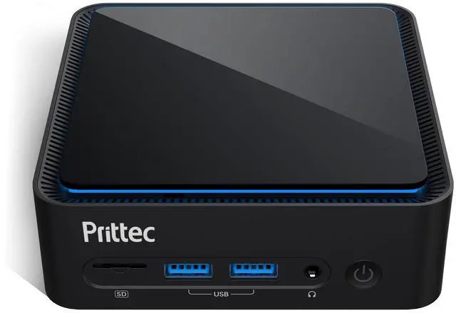 Main image of F8 Mini PC, Intel 13th Raptor Lake i5-13420H, 16GB DDR4 RAM, 512GB M.2 SSD, Support 8K, Four Display, HDMI x2, USB3.2 Gen 1 x2, USB2.0 x2, Type-C x2, WiFi6/BT5.2, 2.5GB LAN x 1, Win11 Pro