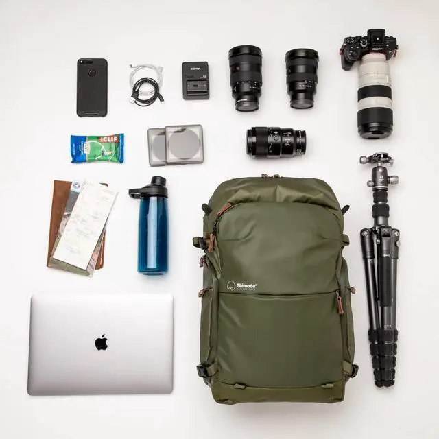 Alt view image 2 of 5 - Shimoda Designs Explore v2 30 Backpack Photo Starter Kit (Army Green)