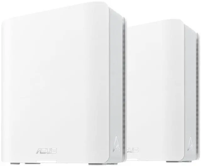 Main image of ASUS ZenWiFi BT6 Tri-Band WiFi 7 Mesh, 9.4 Gbps, 5800 sq.ft. (2pk), 2.5G WAN Port, Security and Parental Controls Included, Smart Home Master SSIDs, 4G & 5G Mobile Tethering- BT6 (W-2-PK)