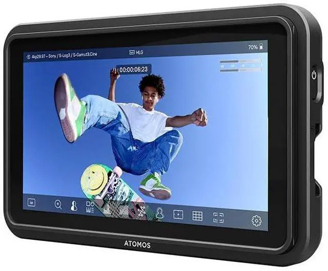 Alt view image 3 of 5 - Atomos Shinobi GO HDMI 4K Camera Field Monitor with HDR Touchscreen, All Day Battery Life, and Lightweight Design
