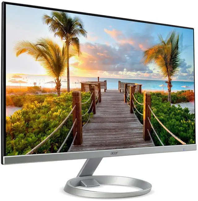 Alt view image 4 of 5 - Acer R270 Smipx 27.0" Full HD (1920 x 1080) IPS Monitor | AMD FreeSync Technology | Edge-to-Edge | Zero-Frame | 1ms VRB | 75Hz | (Display Port, HDMI & VGA ports)