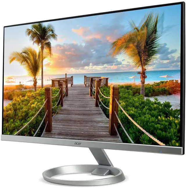 Alt view image 5 of 5 - Acer R270 Smipx 27.0" Full HD (1920 x 1080) IPS Monitor | AMD FreeSync Technology | Edge-to-Edge | Zero-Frame | 1ms VRB | 75Hz | (Display Port, HDMI & VGA ports)