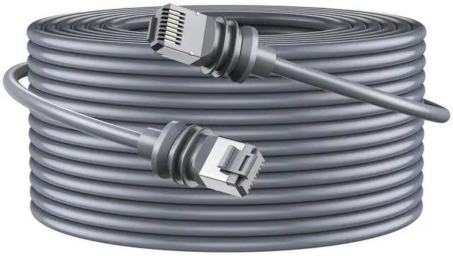 Main image of Starlink Gen 3 Cable, Starlink Cable 150FT, Replacement Extension Cable Waterproof Standard Starlink V3 Cable, Grey(150FT/46M)