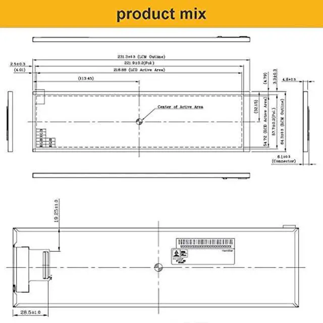 Alt view image 2 of 5 - EDIY 8.8 inch IPS Screen AIDA64 CPU Temperature Monitor 1920x480 LED Display for Cars Monitor GPU Computer Case Sub Screen Raspberry Pi MIPI DIY Kits