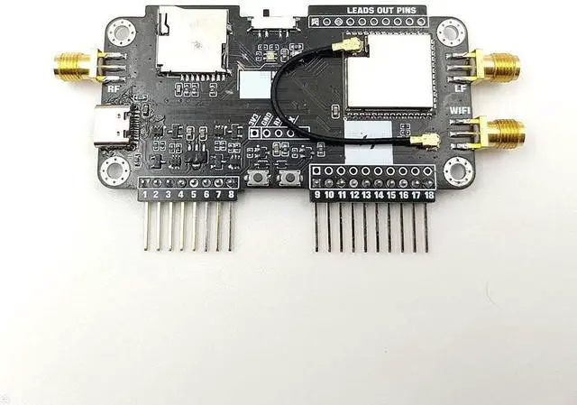 Alt view image 5 of 5 - GINTBN for Flipper Zero Modification Module,2.4G Module Expansion Board Support NEF Sniffer/Mousejacker, CC1101 Module,Module Accessories WiFi Multiboard
