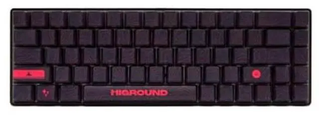 Alt view image 3 of 5 - Higround Basecamp 65% Mechanical USB Wired Gaming Keyboards, Programable RGB, Transparent/Translucent, Hot-Swappable, Deep Thock Creamy Sounding PC Keyboard (LAVAROCK - White Flame Switch)