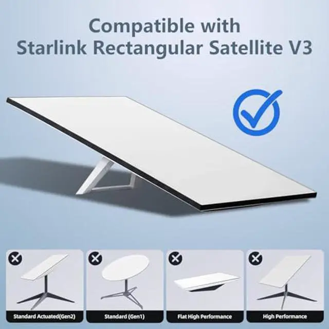 Alt view image 2 of 5 - Jadaol 150FT Starlink Gen3 Cable, 26AWG Heavy-Duty Starlink Cable, 1200Mbps Waterproof Extension Cable for Starlink V3 Satellite Dish, Standard Actuated Starlink Replacement Cord for Starlink Internet