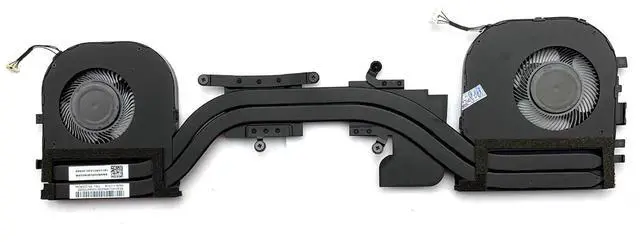 Alt view image 2 of 5 - Prefer Warehouse CPU+GPU Cooling Fan with Heatsink Compatible with Lenovo Thinkpad X1 Extreme 2nd Gen(20QV 20QW) ThinkPad P1 Gen 2 (20QT 20QU) 02XR044