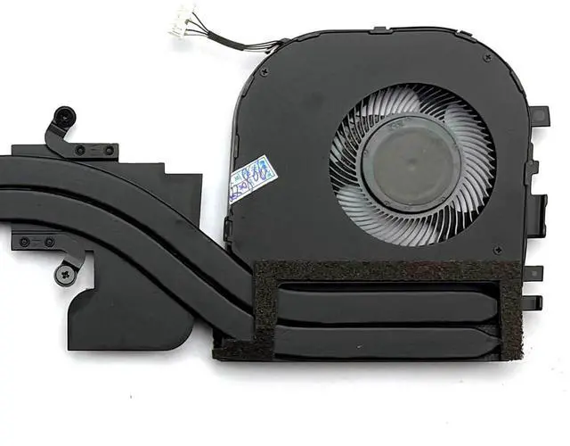 Alt view image 5 of 5 - Prefer Warehouse CPU+GPU Cooling Fan with Heatsink Compatible with Lenovo Thinkpad X1 Extreme 2nd Gen(20QV 20QW) ThinkPad P1 Gen 2 (20QT 20QU) 02XR044