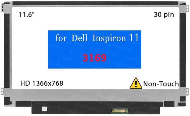 Main image of 11.6" Screen Replacement for Acer Chromebook 11 311 CB311-7H CB311-8H CB311-9H CB311-10H CB311-11H CB3-111 LCD Screen Display Panel (HD 1366x768 30 pin Non-Touch)