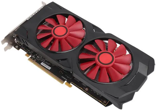 Main image of Yunir Game Graphics Card, RX580 8GB GDDR5 256bit Quiet Cooling Fan PCIe Gaming Graphics Card, with PCI Express 2.0 16X Slot, PCB Material, for Desktop PC