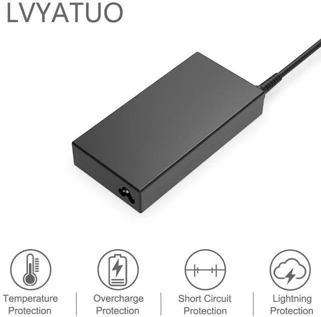Alt view image 3 of 5 - 150W Laptop Charger for HP Victus Charger 150W HP ZBook 15 Studio G3 G4 G5 G6 G7 G8, Power G7 G8, Fury 15 17 G7 G8, 15U G3, 15V G5, HP OMEN/Pavilion Gaming 15 17 Laptops