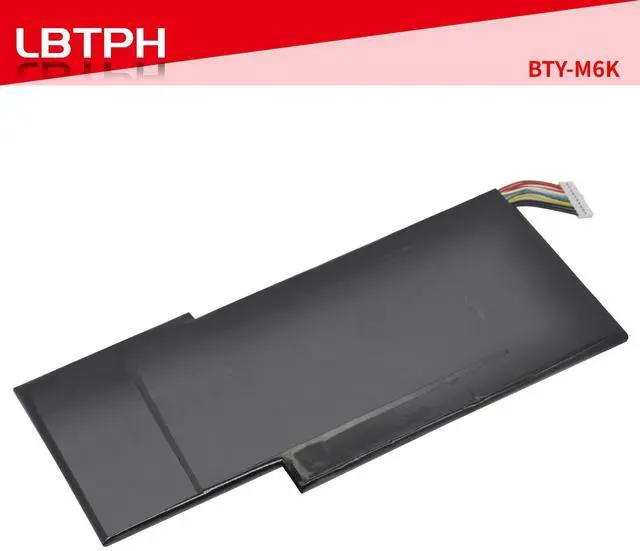Alt view image 4 of 5 - LBTECH BTY-M6K Laptop Battery Replacement for MSI MS-16K3 MS-17B4 Stealth Pro GS63VR 7RG 7RG-005 7RG-036CN GF63 8RD 8RD-031TH 8RC 8RC-034CZ GF75 Thin 3RD 9SC Series 11.4V 52.4Wh 4600mAh