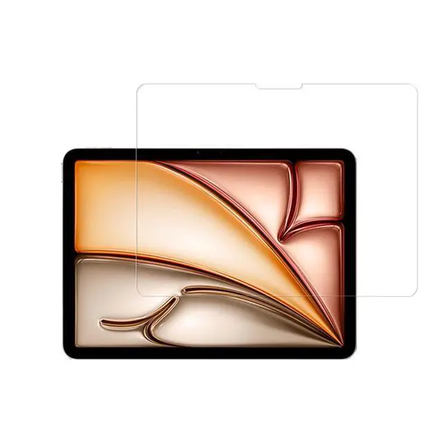 Alt view image 2 of 5 - ARMOR Flexible Glass Screen Protector for iPad Air 11" (2024,M2), 9H with HD