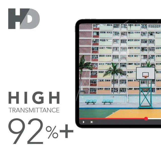 Alt view image 5 of 5 - ARMOR Flexible Glass Screen Protector for iPad Air 11" (2024,M2), 9H with HD