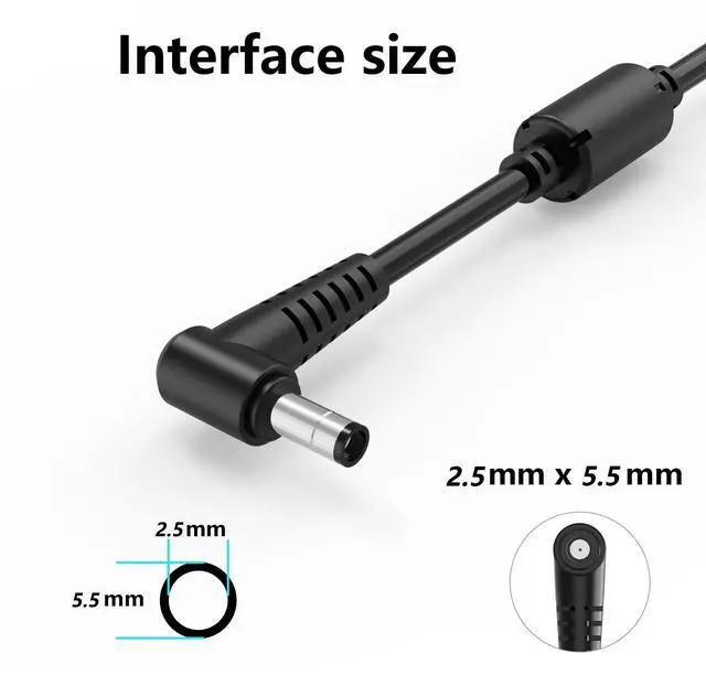 Alt view image 2 of 5 - 180W Gigabyte Charger for Original Gigabyte G5 (2023 2024) KF MF ME MD KF5 MF5 GE GD KF KC KD KE Gaming Laptop Power Supply Cord