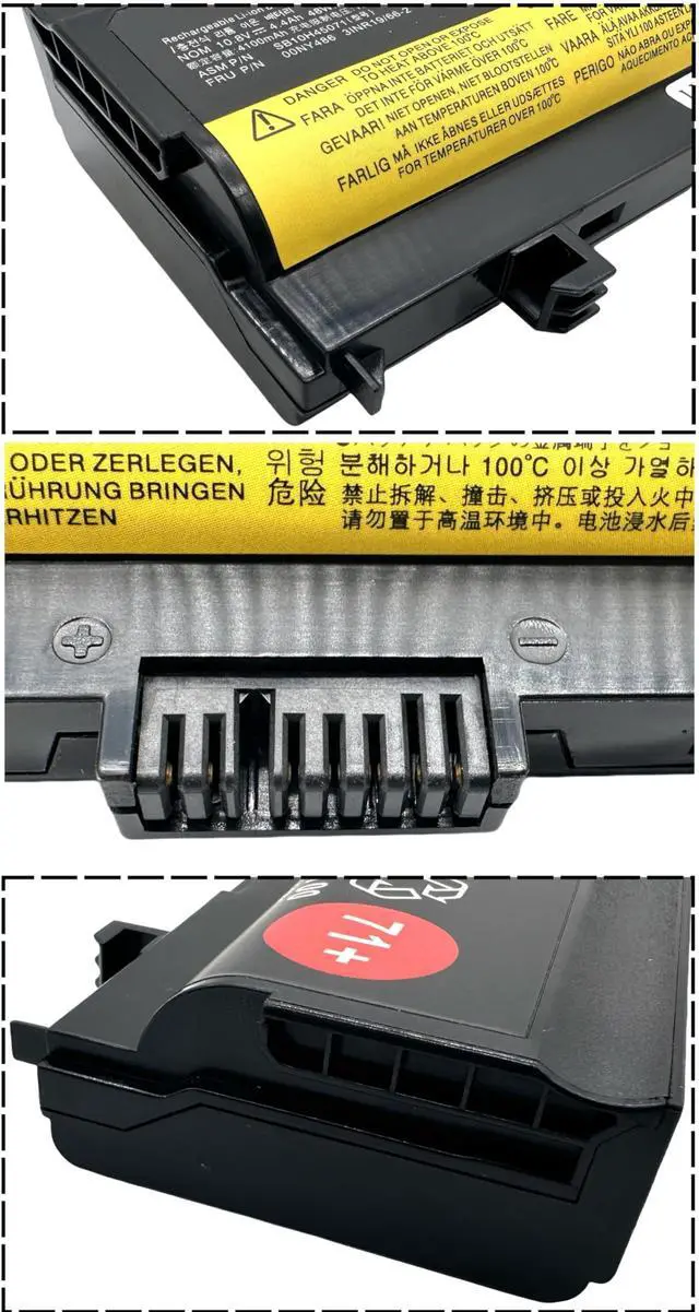 Alt view image 4 of 5 - Yafda 00NY488 Laptop Battery Replacement for Lenovo ThinkPad L560 L570 20F1 20F2 20J8 20J9 20JR 20F1001YGE 20F2S2GW00 20JRS0QP00 SB10H45071 SB10H45074 SB10H45073 71+ 00NY486 00NY489
